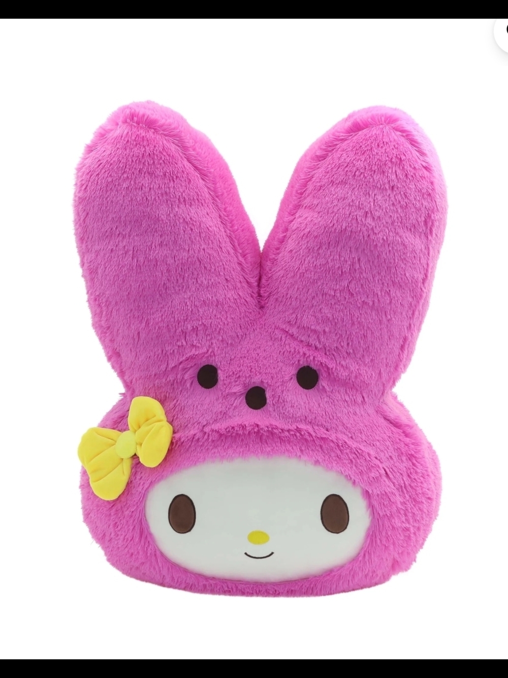 Pink Bunny Peeps Melody Head Easter Plush-NEW